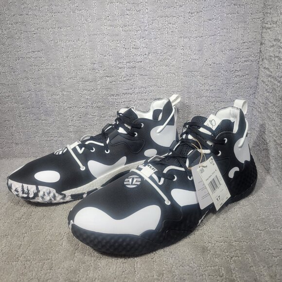 adidas Harden Boost Men's Size US 17 Black Marbled